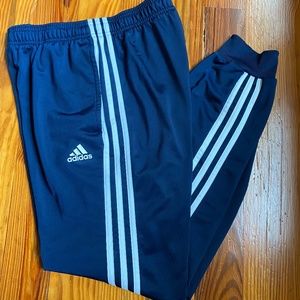 Adidas training pants.